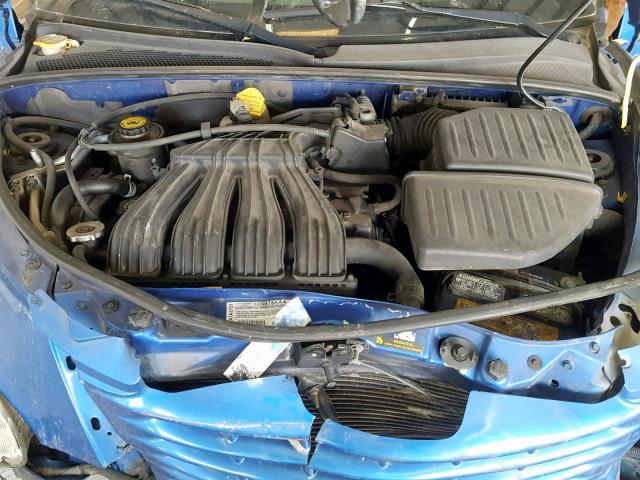 3C4FY48B34T202811 - 2004 CHRYSLER PT CRUISER BLUE photo 7