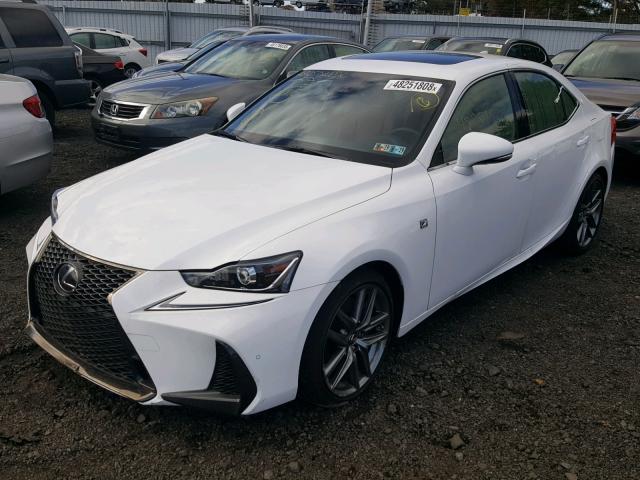 JTHCZ1D22J5014960 - 2018 LEXUS IS 350 WHITE photo 2