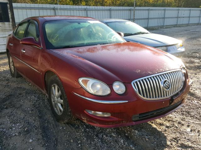 2G4WD582781284269 - 2008 BUICK LACROSSE C MAROON photo 1