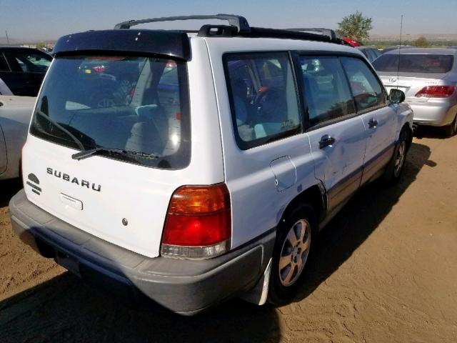 JF1SF6354YH726058 - 2000 SUBARU FORESTER L WHITE photo 4