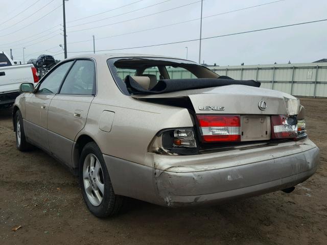 JT8BF28G1Y5087652 - 2000 LEXUS ES 300 TAN photo 3