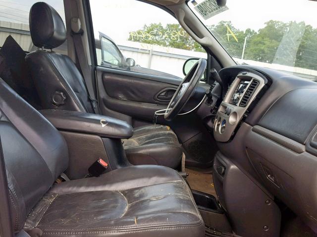 4F2CZ06124KM30318 - 2004 MAZDA TRIBUTE ES 棕色 照片 5