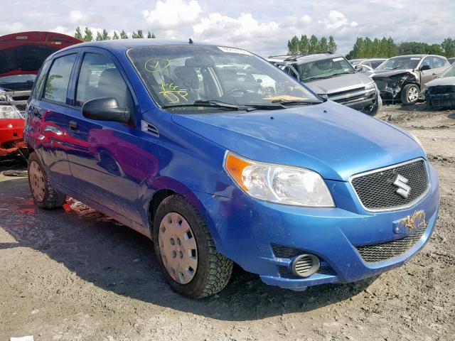 KL5TJ66E59B684826 - 2009 SUZUKI SWIFT BLUE photo 1