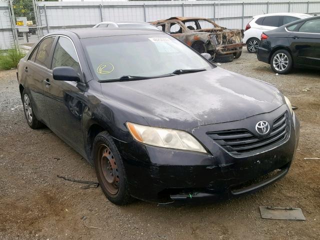 4T1BE46K17U166567 - 2007 TOYOTA CAMRY NEW BLACK photo 1