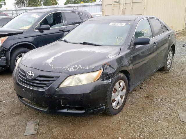 4T1BE46K17U166567 - 2007 TOYOTA CAMRY NEW BLACK photo 2