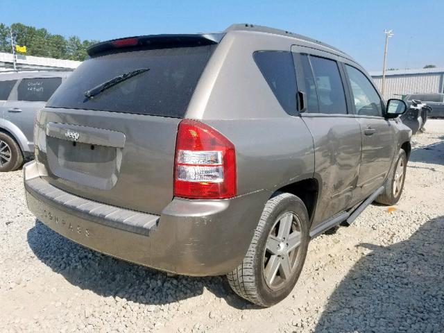 1J8FT47W88D691634 - 2008 JEEP COMPASS SP BEIGE photo 4