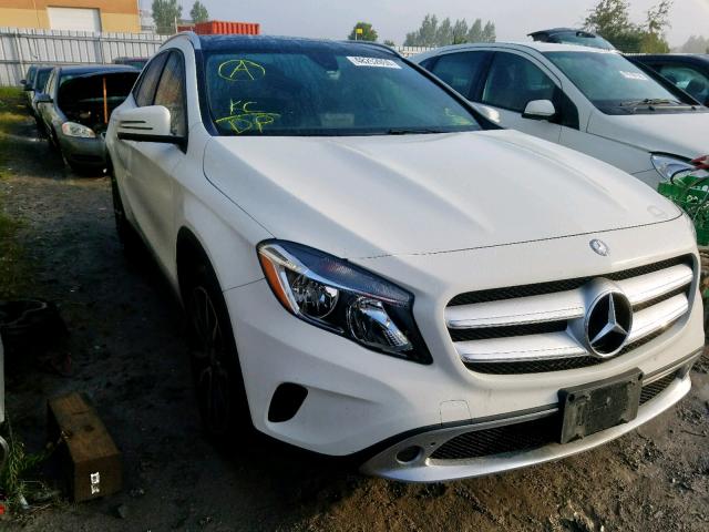 WDCTG4GB0GJ257326 - 2016 MERCEDES-BENZ GLA 250 4M WHITE photo 1