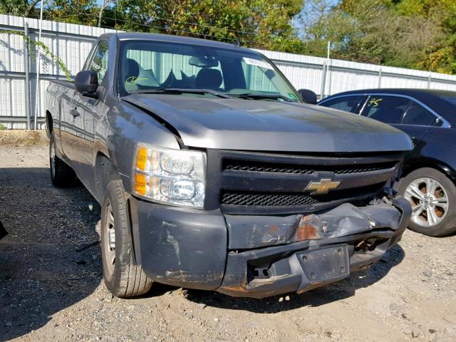 1GCEC14X28Z306327 - 2008 CHEVROLET SILVERADO GRAY photo 1