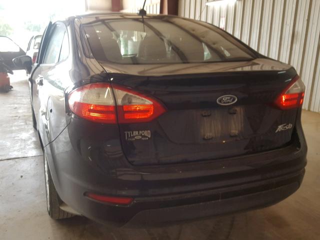 3FADP4AJ0HM159367 - 2017 FORD FIESTA S BLACK photo 3