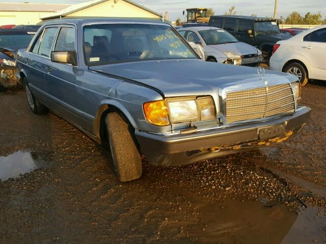 WDBCA39D4HA329001 - 1987 MERCEDES-BENZ 560 SEL BLUE photo 1