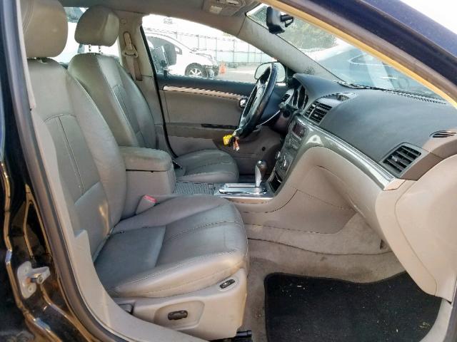 1G8ZS57N37F251015 - 2007 SATURN AURA XE BLACK photo 5