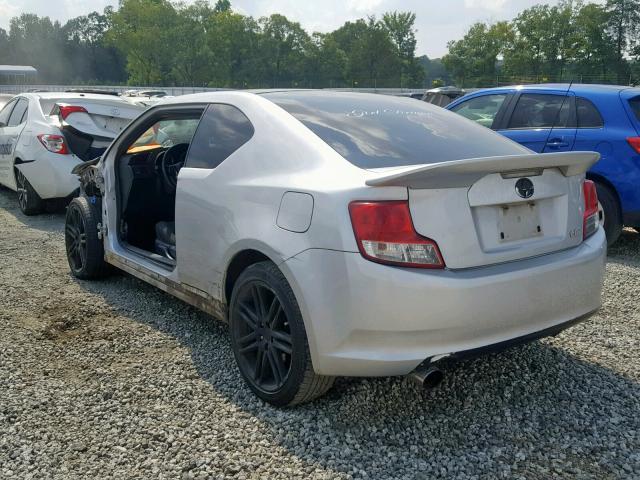 JTKJF5C73C3033238 - 2012 TOYOTA SCION TC ვერცხლისფერი ფოტო 3