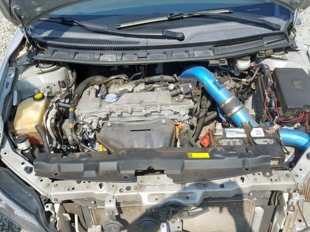 JTKJF5C73C3033238 - 2012 TOYOTA SCION TC ვერცხლისფერი ფოტო 7