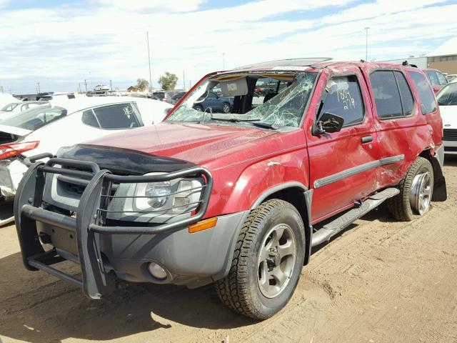 5N1MD28Y33C629925 - 2003 NISSAN XTERRA SE RED photo 2