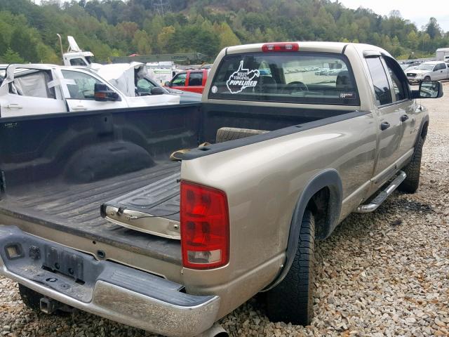 3D7KU28C13G806815 - 2003 DODGE RAM 2500 S Qızıl foto 4