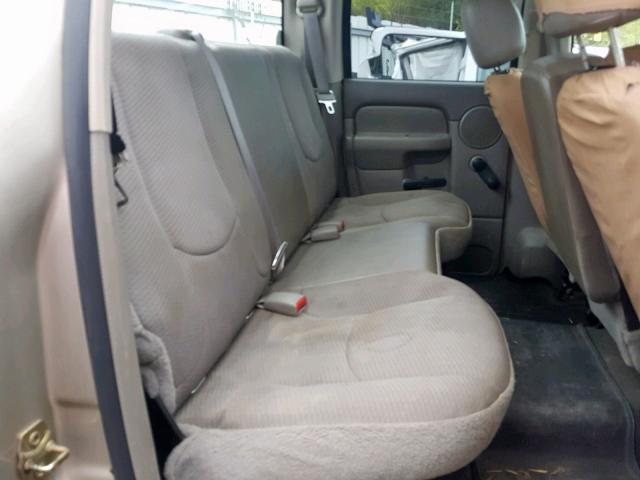 3D7KU28C13G806815 - 2003 DODGE RAM 2500 S Qızıl foto 6