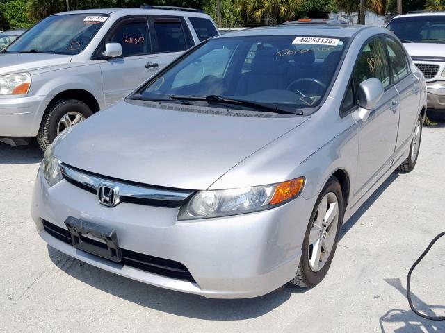 1HGFA169X8L032274 - 2008 HONDA CIVIC EXL 银色 照片 2