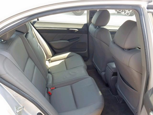 1HGFA169X8L032274 - 2008 HONDA CIVIC EXL 银色 照片 6