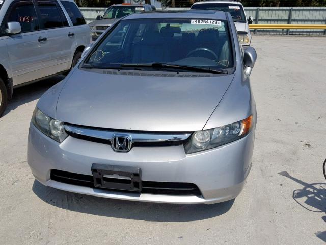 1HGFA169X8L032274 - 2008 HONDA CIVIC EXL 银色 照片 9