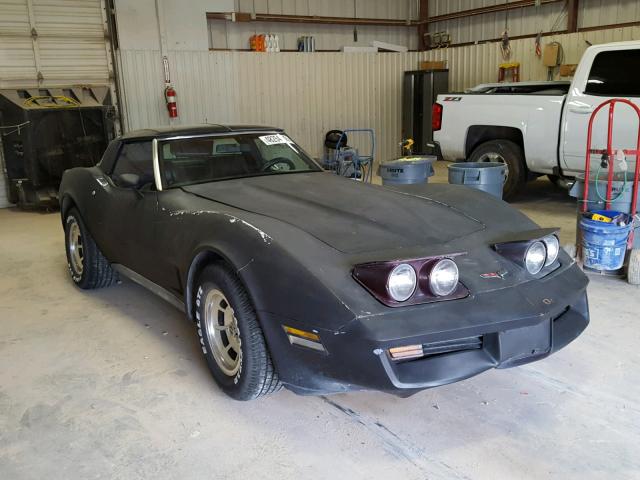 1Z878AS407913 - 1980 CHEVROLET CORVETTE 2 BLACK photo 1