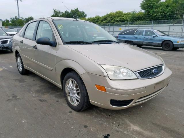 1FAFP34N77W258588 - 2007 FORD FOCUS ZX4 GOLD photo 1