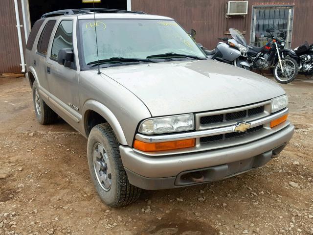 1GNDT13X74K146792 - 2004 CHEVROLET BLAZER TAN photo 1