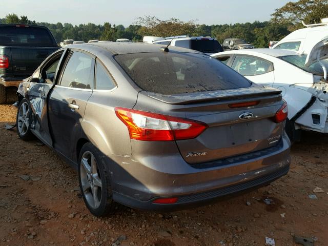 1FAHP3J20CL390266 - 2012 FORD FOCUS TITA GRAY photo 3