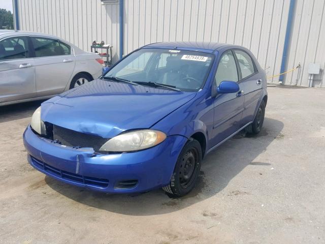 KL5JD66Z97K489908 - 2007 SUZUKI RENO BASE BLUE photo 2