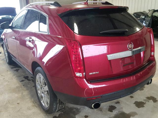 3GYFNBEY3AS521952 - 2010 CADILLAC SRX PERFOR BURGUNDY photo 3