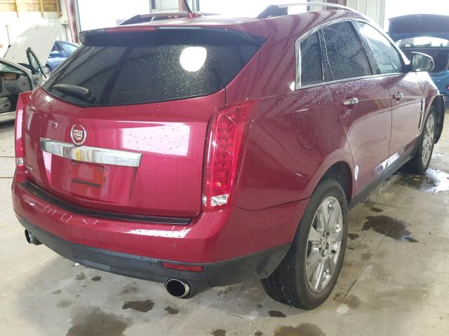 3GYFNBEY3AS521952 - 2010 CADILLAC SRX PERFOR BURGUNDY photo 4