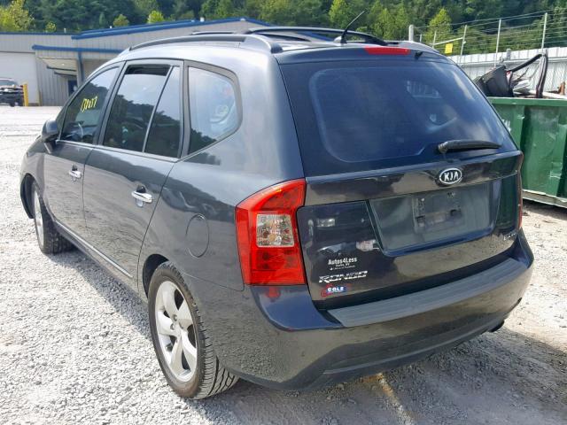 KNAFG526677097630 - 2007 KIA RONDO LX GRAY photo 3