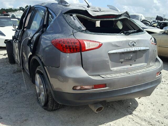 JNKAJ09EX9M900067 - 2009 INFINITI EX35 BASE GRAY photo 3