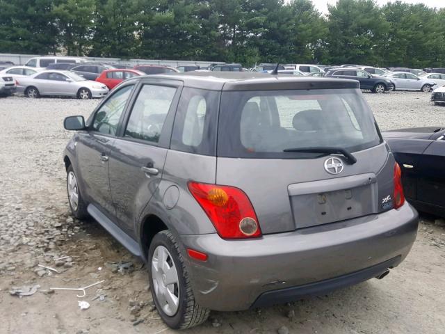 JTKKT624650129041 - 2005 TOYOTA SCION XA GRAY photo 3