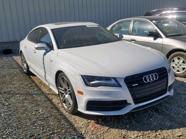 WAU3MCFC6EN154580 - 2014 AUDI A7 TECHNIK WHITE photo 1