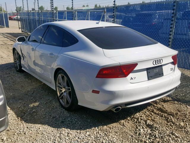 WAU3MCFC6EN154580 - 2014 AUDI A7 TECHNIK WHITE photo 3