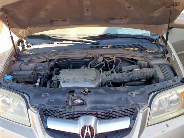 2HNYD18694H511210 - 2004 ACURA MDX TOURIN TAN photo 7