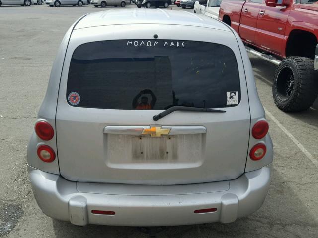 3GNDA13D96S513663 - 2006 CHEVROLET HHR LS ნაცრისფერი ფოტო 9