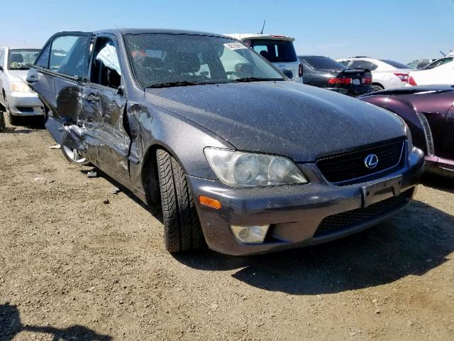 JTHBD192430077271 - 2003 LEXUS IS 300 CHARCOAL photo 1