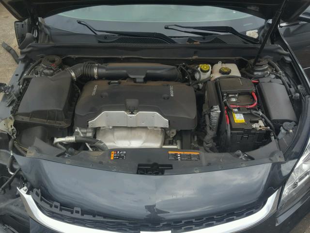 1G11C5SL8FF316289 - 2015 CHEVROLET MALIBU 1LT GRAY photo 7