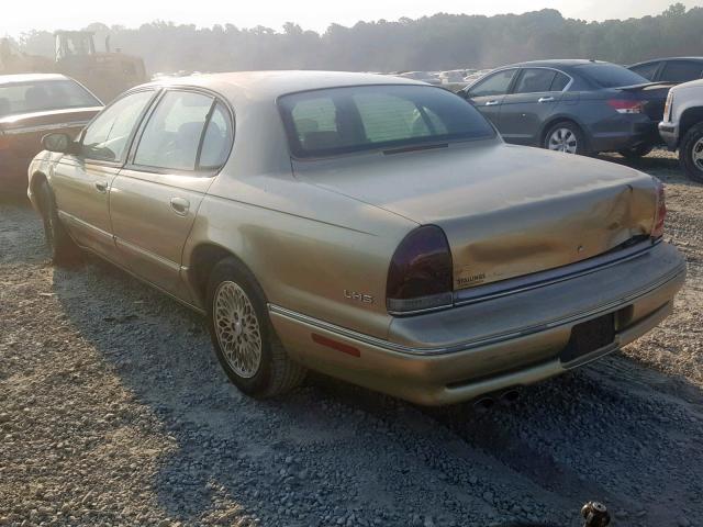 2C3HC56F3TH129079 - 1996 CHRYSLER LHS GOLD photo 3