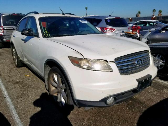 JNRBS08W23X402285 - 2003 INFINITI FX45 WHITE photo 1