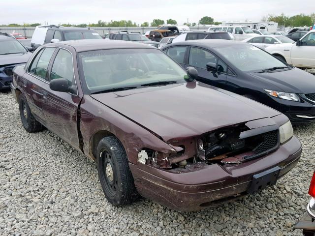 2FABP7BV8BX122721 - 2011 FORD CROWN VICT BURGUNDY photo 1