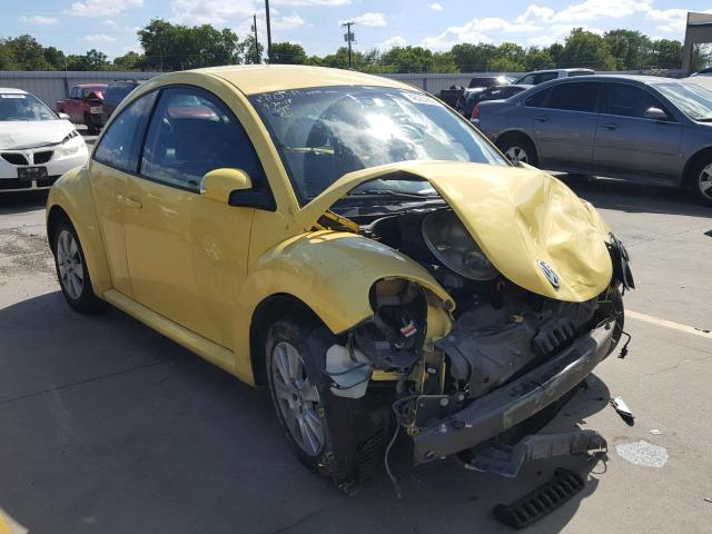 3VWPW31C58M502001 - 2008 VOLKSWAGEN NEW BEETLE YELLOW photo 1