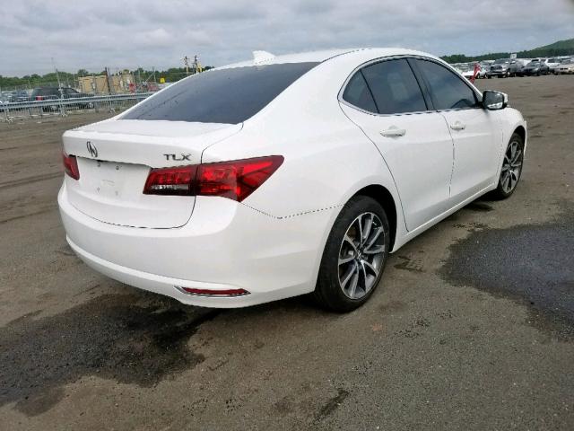 19UUB2F58GA008492 - 2016 ACURA TLX TECH WHITE photo 4