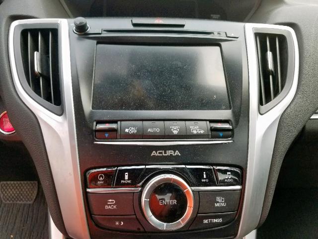 19UUB2F58GA008492 - 2016 ACURA TLX TECH WHITE photo 9