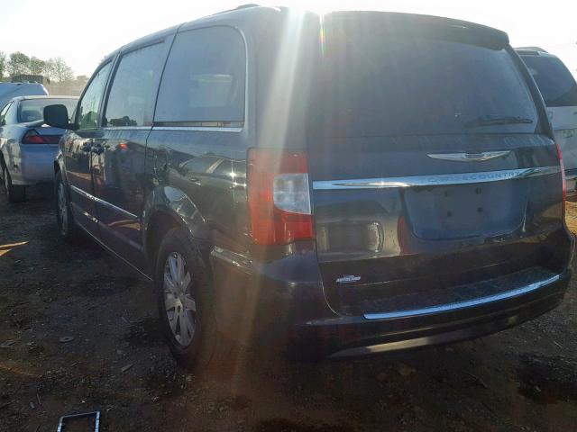 2C4RC1BG0ER138388 - 2014 CHRYSLER TOWN & COU BLUE photo 3