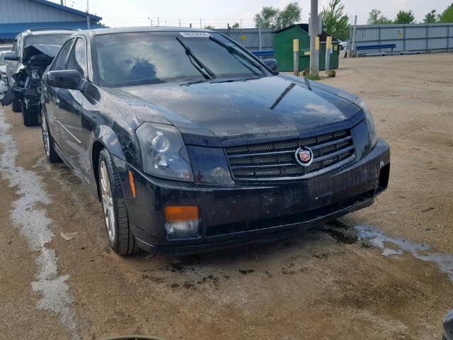 1G6DP577770103684 - 2007 CADILLAC CTS HI FEA BLACK photo 1