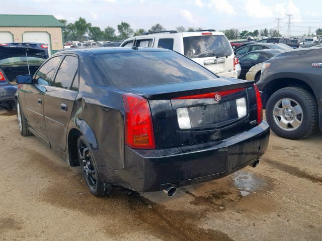 1G6DP577770103684 - 2007 CADILLAC CTS HI FEA BLACK photo 3