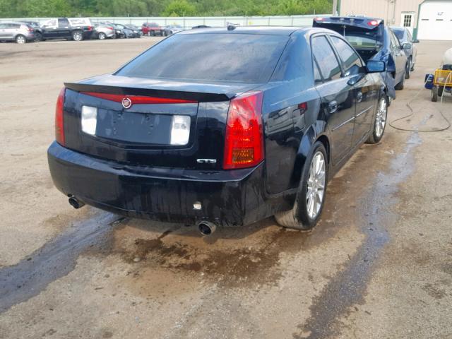 1G6DP577770103684 - 2007 CADILLAC CTS HI FEA BLACK photo 4