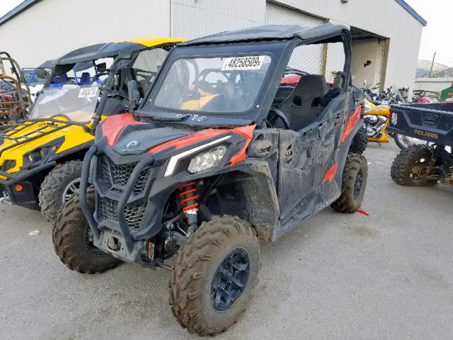 3JB1GAP21JK000020 - 2018 CAN-AM MAVERICK T ORANGE photo 2